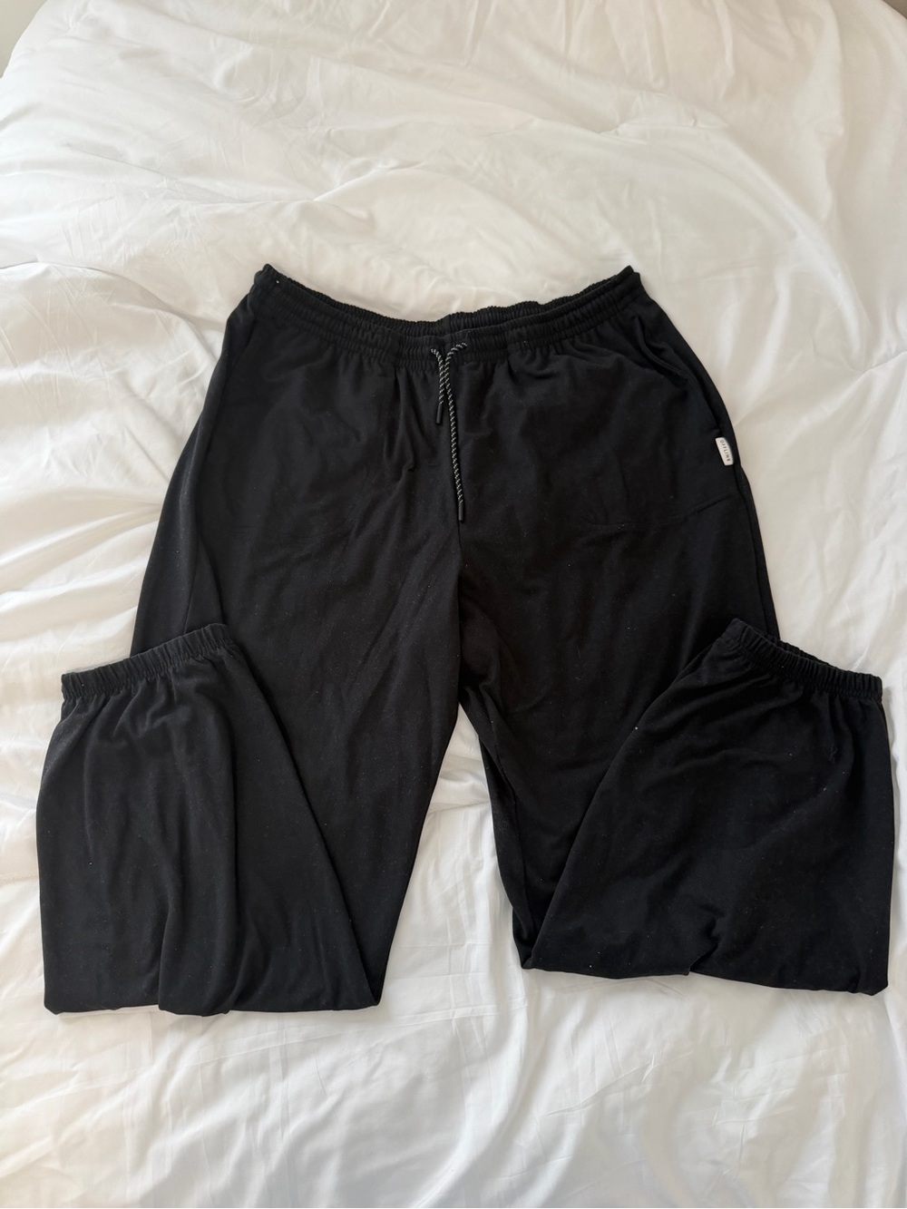 aerie Black Women's Cozy Drawstring Joggers
